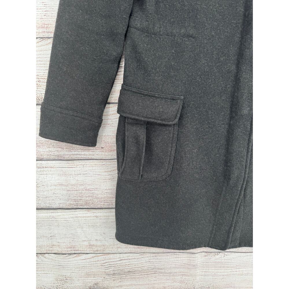 Patagonia Better Sweater Coat Womens Small Dark Gray Fleece Thigh‎ Length - Picture 4 of 12
